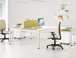 Mesa Delfos bench con ala