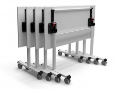Mesa modular abatible